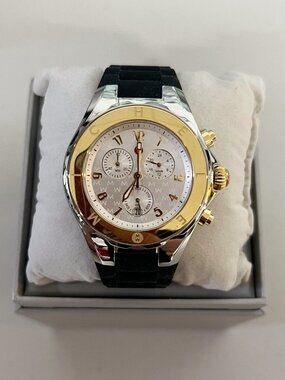 Michele MWW12F000096 Jelly Bean Silver Dial Silicone Strap Women's Watch Sku: MW